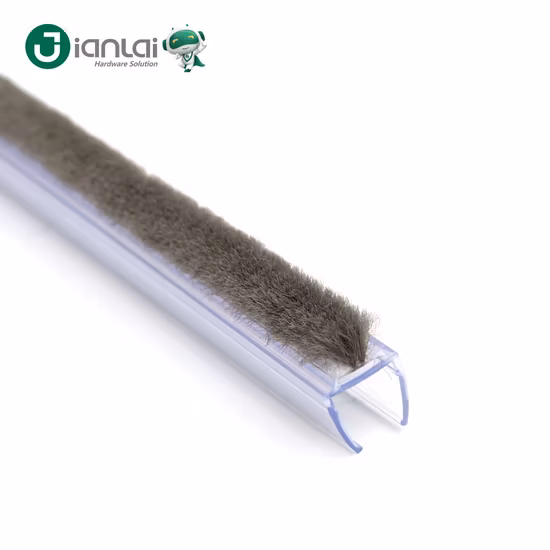 Brush Wool Pile Weather Stripping Silicone Sealing Strip Door Seal Weather Strip