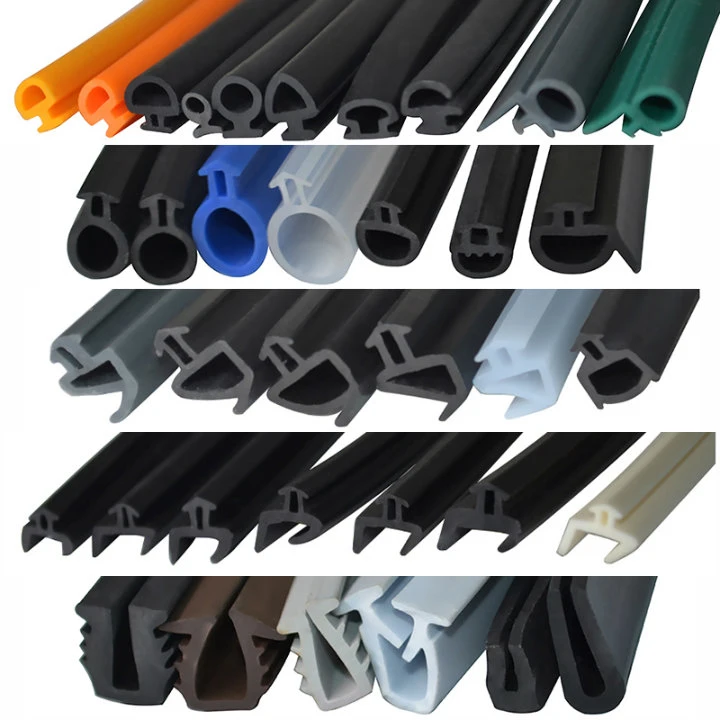 PVC TPE TPV EPDM Silicone Wooden Door and Window Rubber Sealing Strip