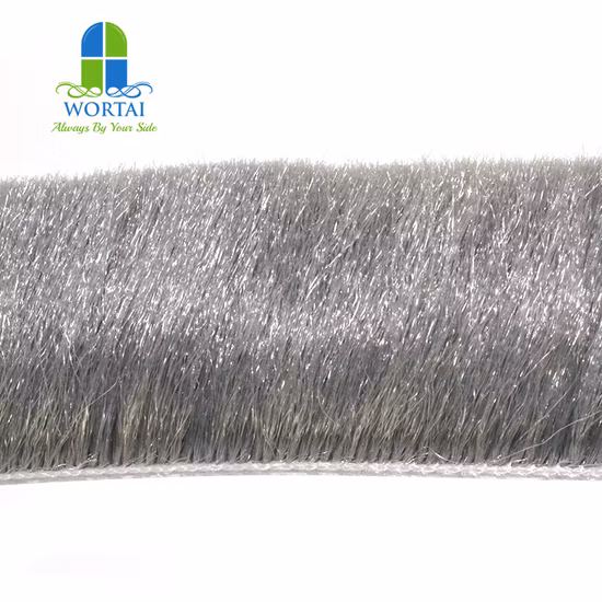 Striscia meteorologica in pile di lana mohair al miglior prezzo per porte scorrevoli